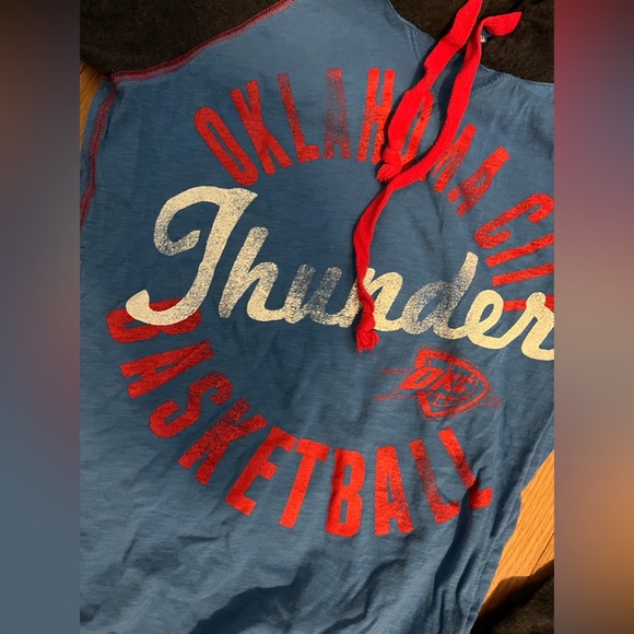 Oklahoma Thunder hoodie. Size small Good quality tshirt material. - Picture 7 of 7